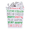 Hallmark Charity Christmas Card Pack 'Festive Filled' 8 Cards, 1 Design