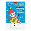 Hallmark To Both Christmas Card 'Something Fun'  Medium
