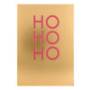 Hallmark Christmas Card 'Ho Ho Ho' Medium