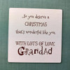 Grandad You're Special Fun and Lovely too Christmas Card