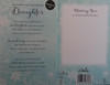 Remembrance Special Daughter Words Christmas Grave Memorial Card