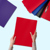 Pack of 12 A4 Red Ring Binders by Janrax