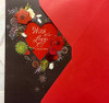 With Love At Christmas Die Cut Luxury Xmas Card 