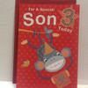 For A Special Son 3 Today Birthday Card Age 3rd Boy