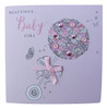 Beautiful BABY GIRL card by Second Nature HBU029