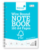 A4 FSC Certified Wirebound Notebook 160 Pages