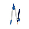 Janrax Metal Safety Slide Adjustable Compass with Pencil