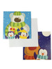 576 Square Christmas Cards Polar Bear, Penguin and Reindeer Design