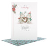 Wife Hallmark "I Love You" Cute New 3D Christmas Greeting Card Large