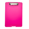 A4 Pink Clipboard Box File - Storage Filing Case