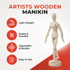 12" Wooden Manikin