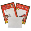 Pack of 10 Party Invites & 10 Thank You Sheets