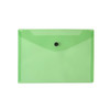 Pack of 12 Janrax A5 Green Document Wallets