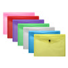 Pack of 12 Janrax A5 Yellow Document Wallets