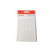 Pack of 120 White 6x50mm Rectangular Labels Adhesive Stickers