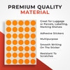 Pack of 140 Blue 13mm Round Labels Stickers