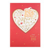 Hallmark Forever Friends Girlfriend Valentine's Day Card "Love and Hugs" Large