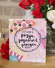Pizza & Popcorn Galentine's Valentine's Day Card For Friend