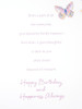 For Granddaughter Who Means so Much, Birthday Greetings Card