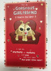 Gorgeous Girlfriend Adorable Boofle Sweet New Valentine's Day Card