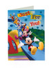 mickey mouse and friends just for you birthday card