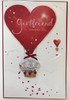 Girlfriend Adorable Elliot & Buttons Luxury Die Cut Valentine's Day New Greeting Card