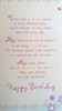 Xpress Yourself Auntie Birthday Card Sentimental Verse