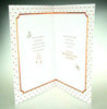For a Special Granddaughter & Her New Husband Wedding Congratulations Card