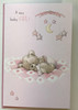 Teddy Baby Girl Card