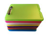 Pack of 8 Assorted Colour A4 Clipboard Box Files