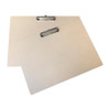 Pack of 30 A3 Wooden Clipboards with Flat Clip by Janrax