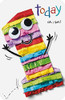 Age One Multi Colour Card First Birthday Boy, Girl 1st