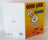 Good Luck Fingers & Toes Crossed Humour New Uk Greetings Card Hanson White