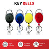 Blue Key Reel ID Card Badge Holder