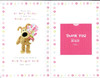 Boofle Thank You Mum Interactive Mother's Day Card