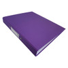 A4 Purple Paper Over Board Ring Binder by Janrax