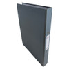 Pack of 10 A4 Grey Paper Over Board Ring Binders by Janrax