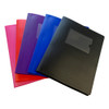 A5 Purple Flexible Cover 10 Pocket Display Book