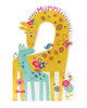 Mother's Day Card Mummy from Son/from Daughter Cute Giraffes Mother's Day Card