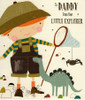 To Daddy From Your Little Explorer Father's Day Card Cute Greeting Cards