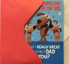 From Both Of Us Father's Day Greeting Card Having A Dad Like You.