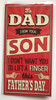Humorous Pop Up Dad From Your Son lift a finger this Father's Day Greeting Card