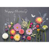 Birthday Card for Her Flowers Floral Pretty Card