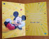 Thank You Card For a Great Teacher with Mickey