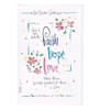 Faith Hope Love An Easter New Uk Greeting card