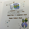 Daddy From Your Son 3 Fold Father's Day Greeting Card