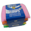 Pack of 50 Coloured Scouring Pads