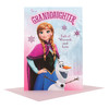Hallmark Disney Frozen Anna Granddaughter Birthday Card Warmth and Love Medium