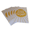 Pack Of 5  Happy Easter Sunshine Uk Greeting Cards New