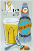 18th Birthday Card Beer Age 18 For Him 